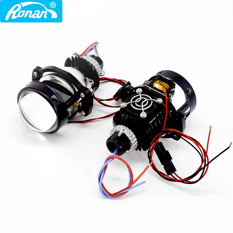 RONAN 2.0inch Mini Bi-Led Proj - Universal Motorcycle Led Headlight Projector recension och pris