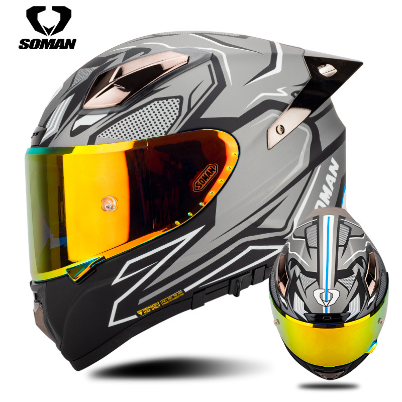 Soman Motorcycle Helmet Carbon - Carbon Fiber Lightweight Motorcycle Helmet recension och pris