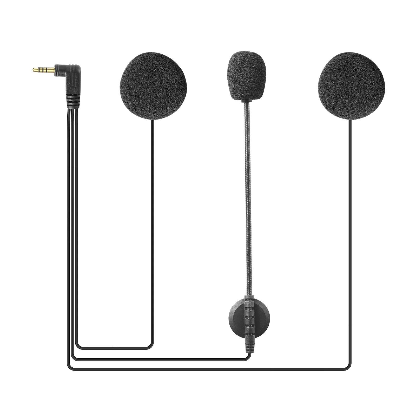 3.5MM Earphone Microphone Acce - Universal Motorcycle Helmet Intercom Headset recension och pris