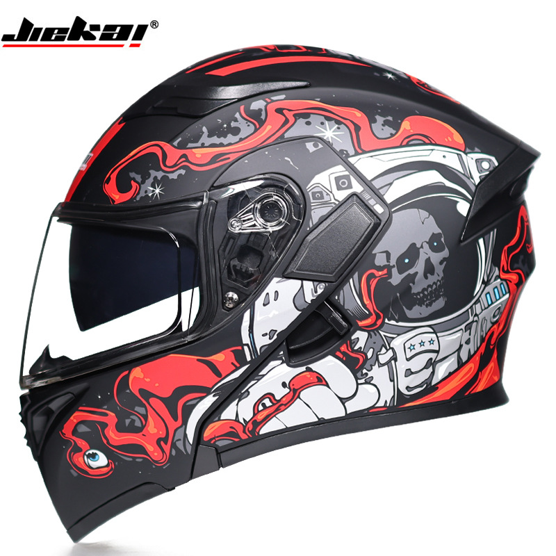 W Bluetooth Anti-fog Double Le - Full Face Motorcycle Helmet With Bluetooth recension och pris