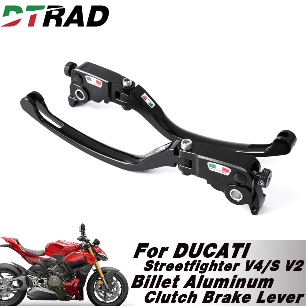 For DUCATI Panigale/Streetfigh - Cnc Aluminum Adjustable Brake Clutch Levers recension och pris