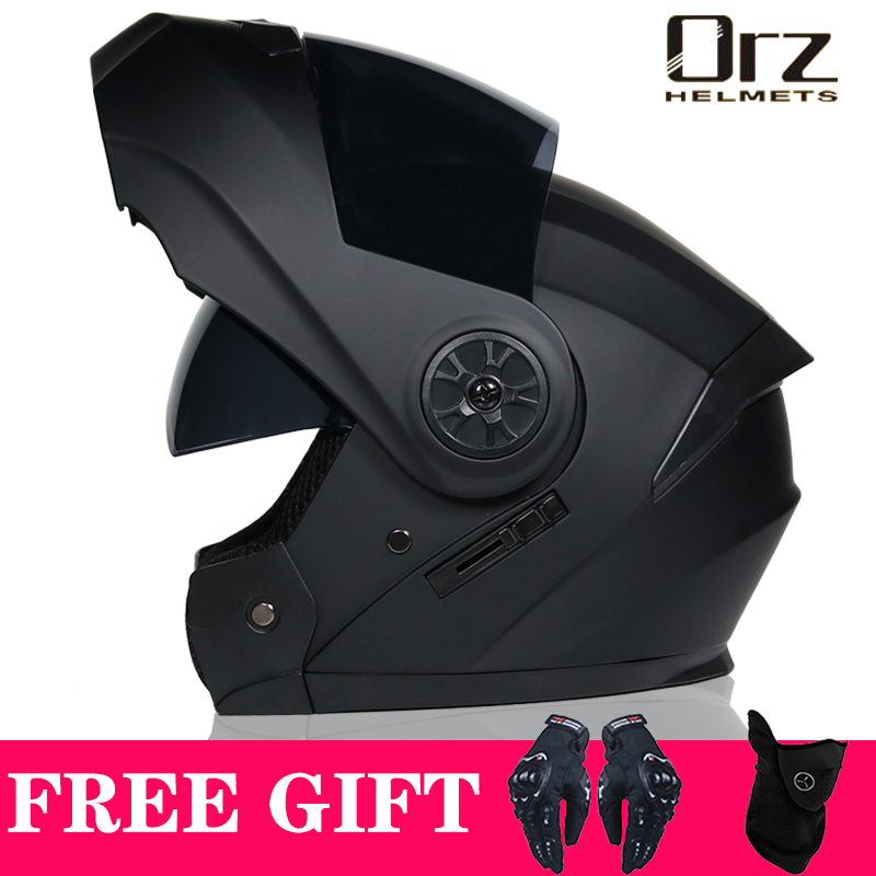 Latest DOT Approved Safety Mod - Dual Visor Motorcycle Racing Helmet recension och pris