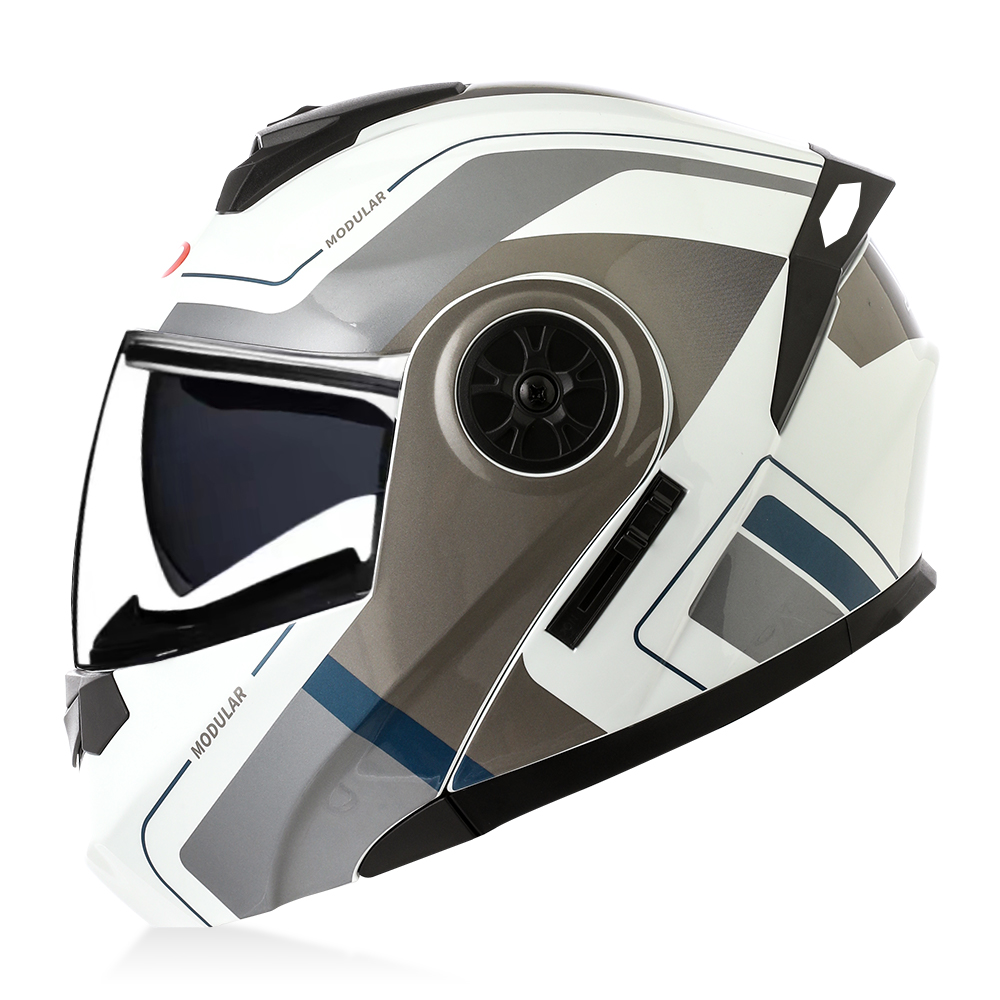 High Quality Modular Flip Up H - Modular Flip Up Motorcycle Helmet Dot Approved recension och pris