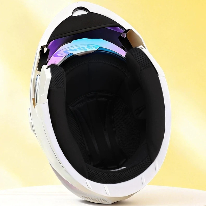 Flip Up Modular Motorcycle Hel - Modular Flip Up Motorcycle Helmet Dot Approved recension och pris